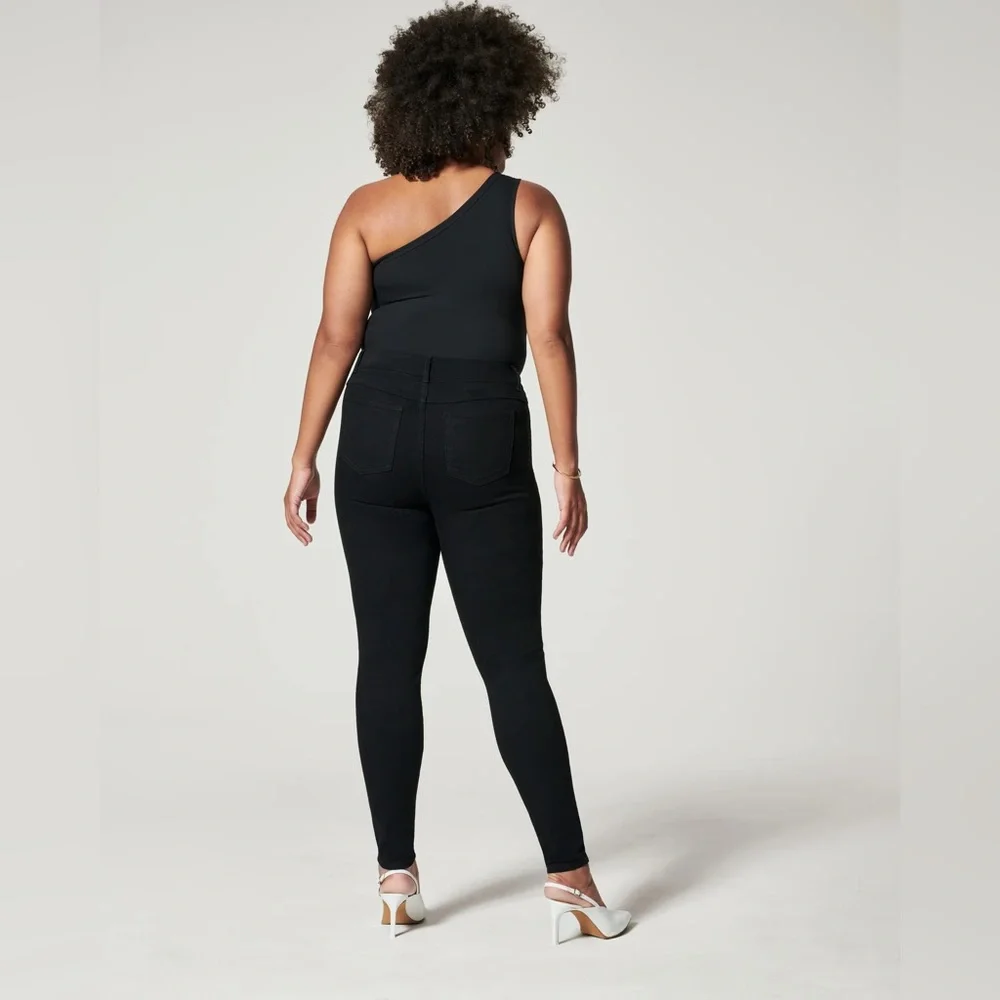 SPANX Ankle Skinny Jeans - clean black - Picture 2 of 6